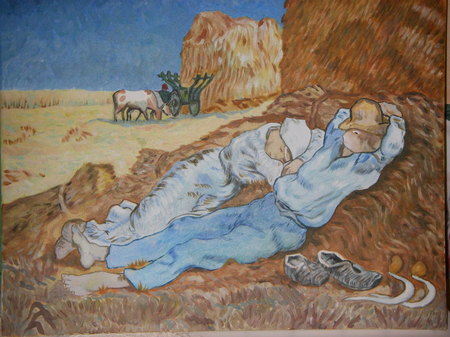 La sieste (d'après Van Gogh)
